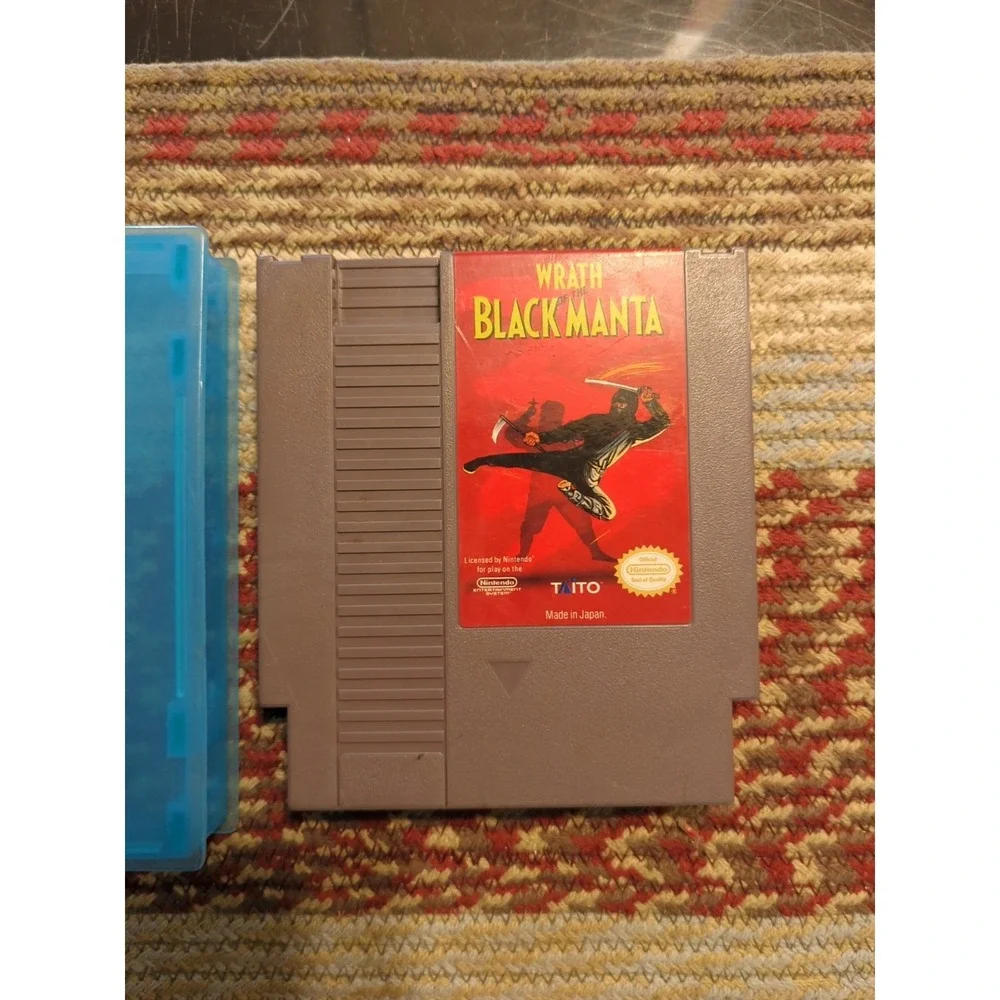 Wrath of the Black Manta NES (Nintendo Entertainment System, 1990) Cart Only